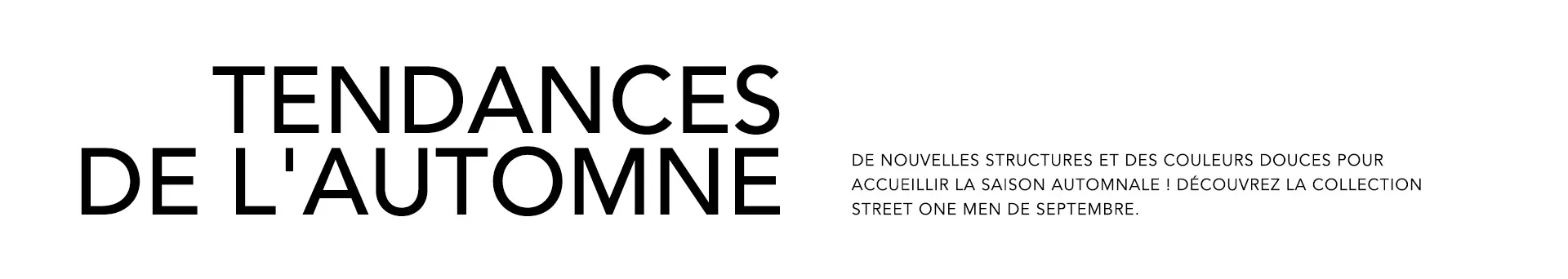 Tendances de l'autonome