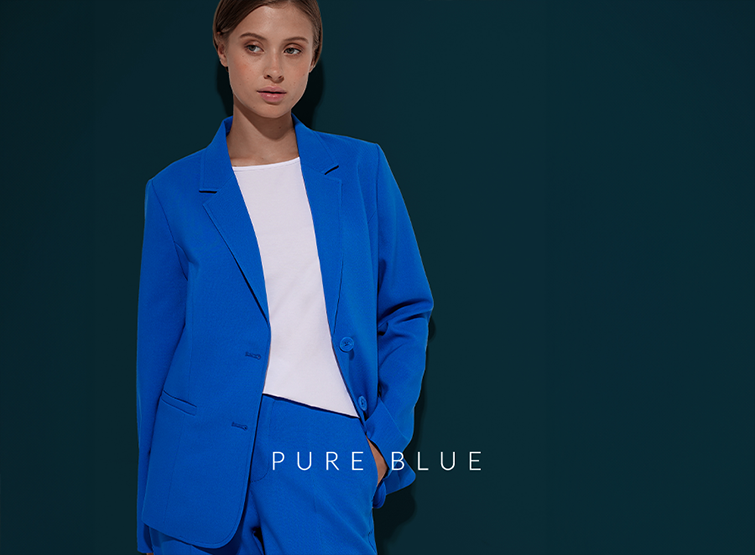 pure blue