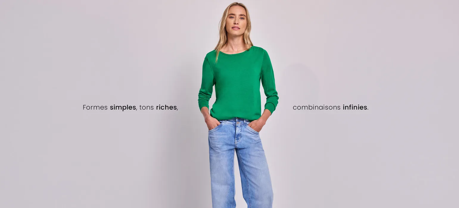 Choisissez votre couleur préférée Formes simples, tons riches, combinaisons infinies.