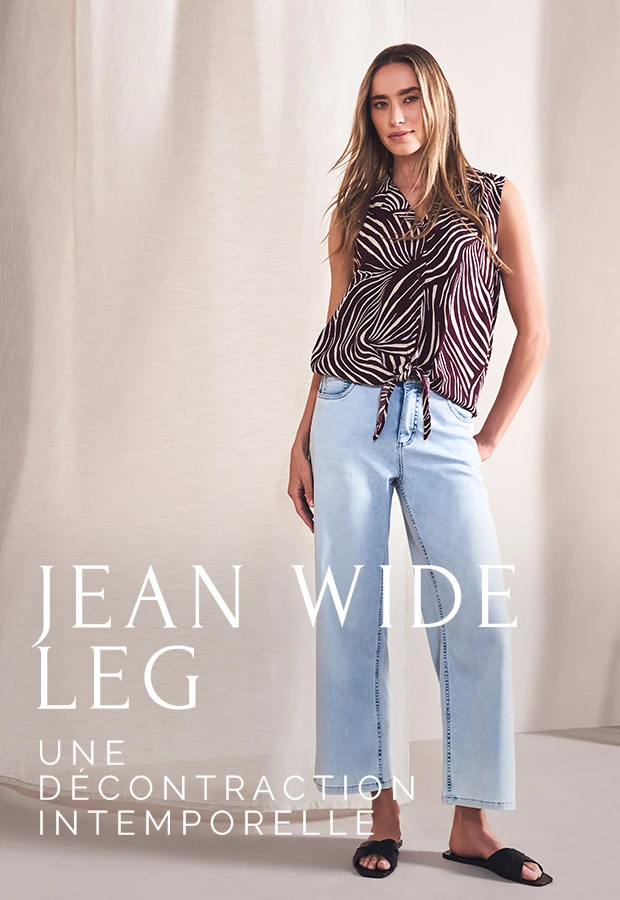 wide leg denim