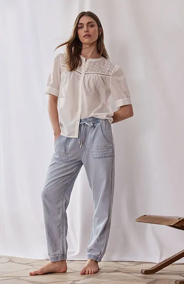 coming soon: chemisier blanc