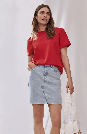 coming soon: Jupe en jean