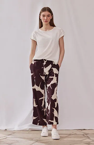 coming soon: pantalon à motifs
