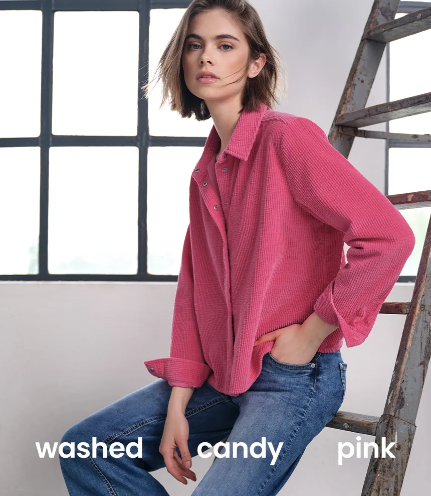 washed candy pink